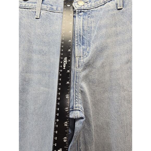 Daily Blue Easy Wide Leg Jeans Womens Size 28 Light Denim Easy Pant Pacific - Picture 8 of 15